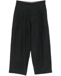 Ziggy Chen - Pleated-Waistband Pocket Trousers - Lyst