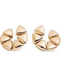Vhernier - 18K Rose Triangular Elements Earrings - Lyst