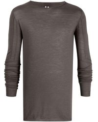 Rick Owens - Long-sleeve Knitted Jumper - Lyst