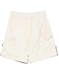 Yes London - Drawstring Elasticated Shorts - Lyst