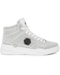 Philipp Plein - Baskets Mi-Montantes Predator V2 Strass - Lyst
