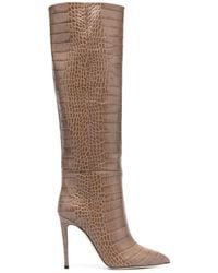 Paris Texas - Boots With Crocodile Effect - Lyst