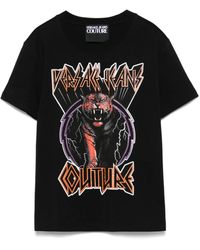 Versace Jeans Couture - Logo-Print T-Shirt - Lyst