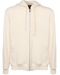 Giuliano Galiano - Zip-Up Hoodie - Lyst