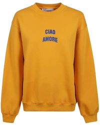 Giada Benincasa - Ciao Amore Crew-Neck Sweatshirt - Lyst
