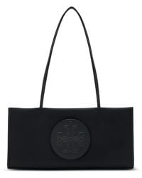Tory Burch - Ella Logo-Patch Shoulder Bag - Lyst