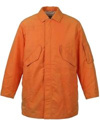Valentino Garavani - Manteau À Fermeture Dissimulée Et Détail De Poche - Lyst
