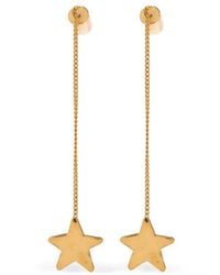 Jil Sander - Star-Pendant Drop Earrings - Lyst