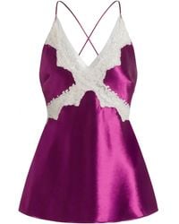 Alberta Ferretti - Tanktop Met V-Hals - Lyst