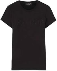 Dondup - Crystal-Embellished T-Shirt - Lyst