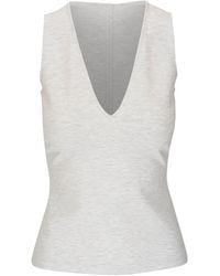 Dorothee Schumacher - V-Neck Sleeveless Top - Lyst