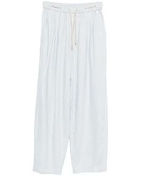 Herno - Pantalones Con Cordones - Lyst