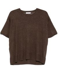 Majestic Filatures - Short-Sleeve Round-Neck T-Shirt - Lyst