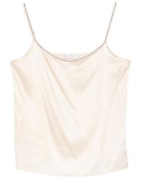 Panicale - Top De Tirantes Con Detalles - Lyst