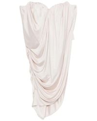 GIUSEPPE DI MORABITO - Ruched Draped Top - Lyst