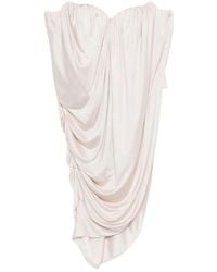 GIUSEPPE DI MORABITO - Ruched Draped Top - Lyst