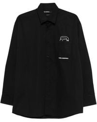 KARL LAGERFELD - Ikonic Karl-Print Shirt - Lyst