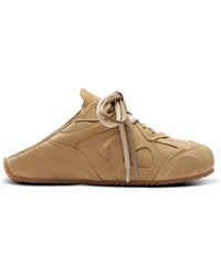 Axel Arigato - Slow Lace-Up Suede Mules - Lyst
