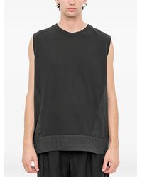 Andrea Ya'aqov - Panelled Sleveless T-Shirt - Lyst