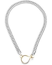 Beatriz Palacios - Collier En Maille Gourmette - Lyst