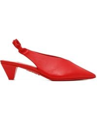 Loewe - Pointed-Toe Slingback Pumps - Lyst