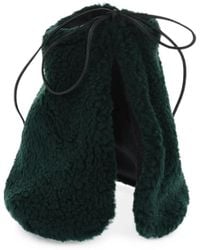 DSquared² - Faux-Shearling Drawstring Scarf - Lyst
