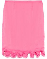 ROTATE BIRGER CHRISTENSEN - ラッフルトリム スカート - Lyst