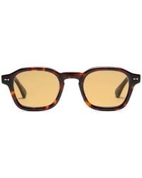 PETER AND MAY - Hero Square-Frame Sunglasses - Lyst