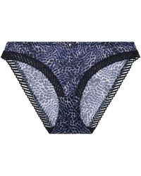 Aubade - Culotte Vibrant Emotion À Imprimé Léopard - Lyst