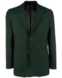 Colamarino - Pinstripe Pocket Blazer - Lyst