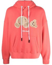 Palm Angels - Hoodie À Logo Imprimé - Lyst