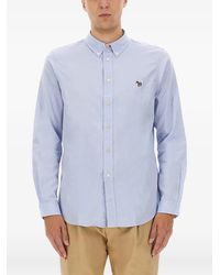 Paul Smith - Tailored Fit Shirt With Classic Collar - Lyst