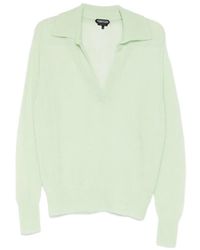 Tom Ford - Maglione Con Scollo A V - Lyst