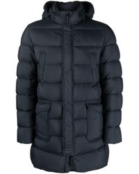 Herno - Quilted Hooded Down Jacket - Lyst