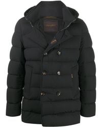 Moorer - Florio Double-Breasted Padded Coat - Lyst