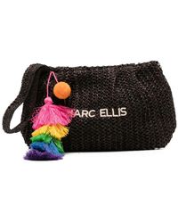 Marc Ellis - Buby S. Claire Tassel-Detail Logo-Embroidered Clutch Bag - Lyst