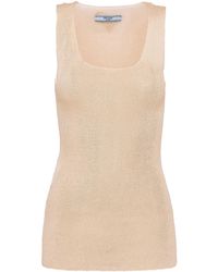 Prada - Top A Coste - Lyst