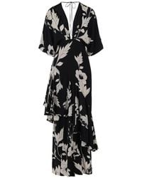 Johanna Ortiz - Tesoro Escondido Floral-Print Silk Maxi Dress - Lyst