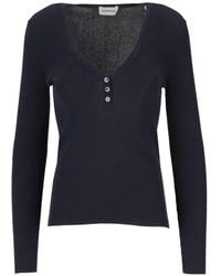 P.A.R.O.S.H. - Cipria Ribbed T-Shirt - Lyst