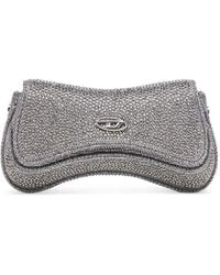 DIESEL - Play-Small Crossbody Bag With Crystal - Lyst