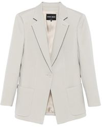 Giorgio Armani - パッチポケット シングルジャケット - Lyst
