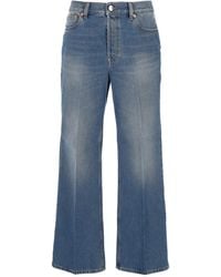 Gucci - Jeans Met Riemlussen - Lyst