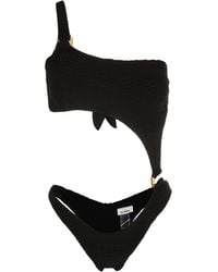 Amir Slama - Cut-Out One-Shoulder Swimsuit - Lyst
