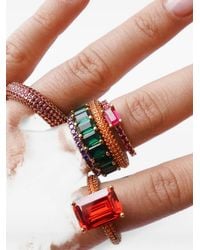 Izabel Display - Klobiger Ring - Lyst