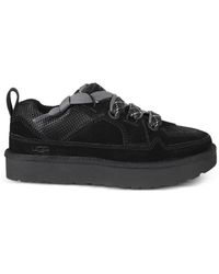 UGG - Lo Lowmel Round-Toe Low-Top Sneakers - Lyst