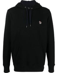 Paul Smith - Zebra-Patch Pullover Hoodie - Lyst