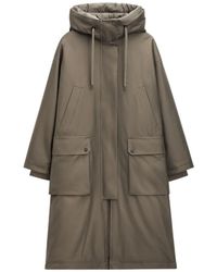 G Lab - Luna Hooded Parka Coat - Lyst
