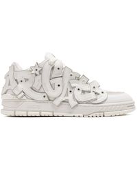 Axel Arigato - Area Typo Lace-up Leather Sneakers - Lyst