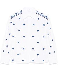 Ermanno Scervino - Hemd Mit Beflocktem Motiv - Lyst