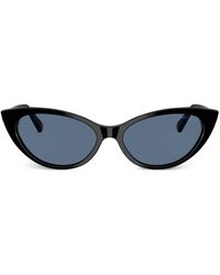 JIMMY CHOOブラックキャットアイサングラス Sol | Black Cat Eye Sunglasses | JIMMY CHOO